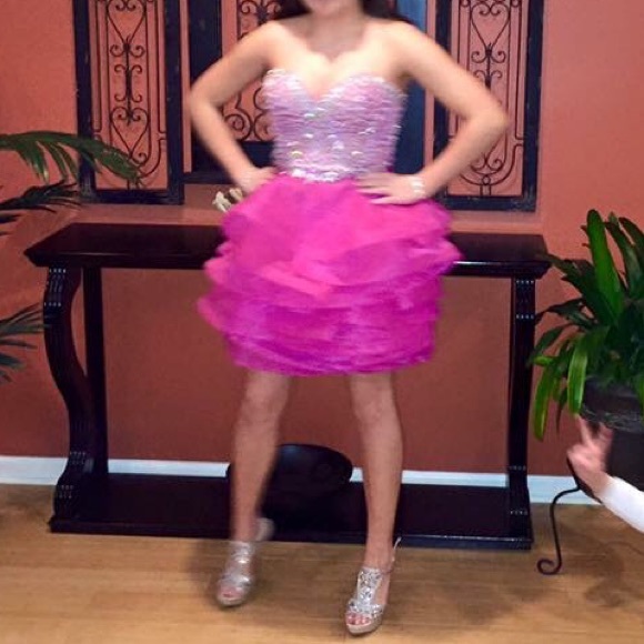 Terani Couture Homecoming Prom Sweet 16 dress - Picture 3 of 7
